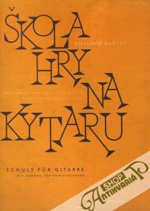 Škola hry na kytaru - Bartoš Antonín