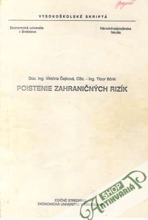 Poistenie zahraničných rizík - Čejková Viktória