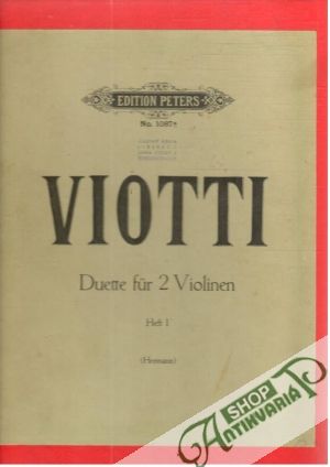 Viotti - Duette für 2 Violinen Heft I. - Viotti J.B.