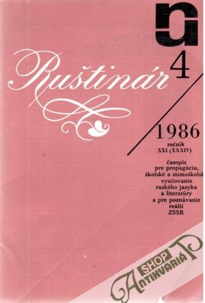 Ruštinár 4/1986 - Kolektív autorov