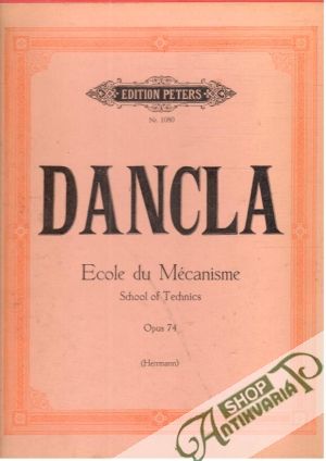 Dancla -Ecole du Mécanisme Op.74 - Herrmann Carl