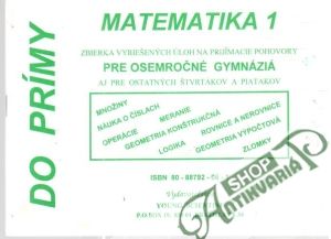 Matematika 1 do prímy - Olejár M., Olejárová I.