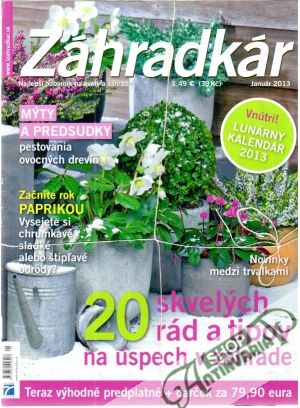 Záhradkár 1-12/2013 - Kolektív autorov