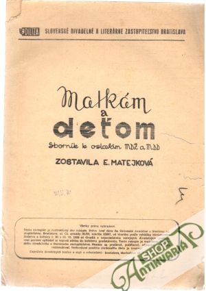 Matkám a deťom - Matejková E.