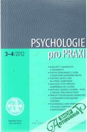 Psychologie pro praxi 3-4/2012 - Kolektív autorov