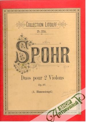 Duos pour 2 violons No.1914 - Spohr Louis