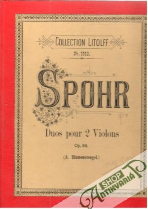 Duos pour 2 Violons No.1913 - Spohr Louis
