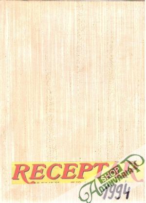 Receptár 1,3-12/1994 - Kolektív autorov