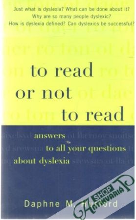 To read or not to read - Hurford D.M.