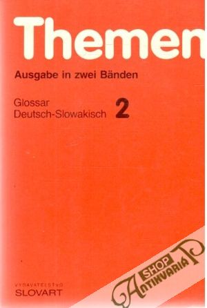 Themen 2 - Glossar Deutsch-Slowakisch - Aufderstrasse Hartmut a kolektív