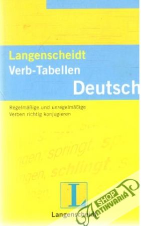Langenscheidt Verb-Tabellen Deutsch - Kolektív autorov