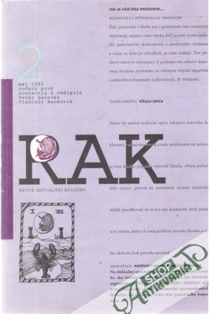 RAK - revue aktuálnej kultúry 2 - máj 1996 - Kolektív autorov