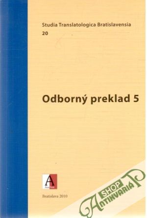 Odborný preklad 5 - terminológia bankovníctva a finančníctva v súvislosti s prechodom na euro - Kolektív autorov