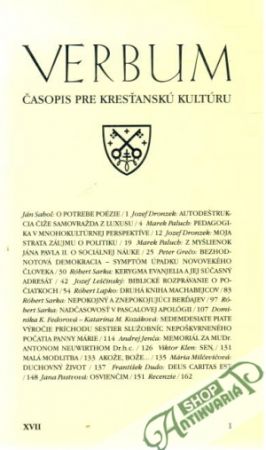 Verbum 1/2006 - Kolektív autorov