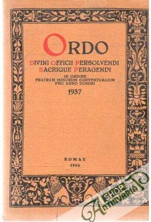 Ordo divini officii persolvendi peragendi - Kolektív autorov
