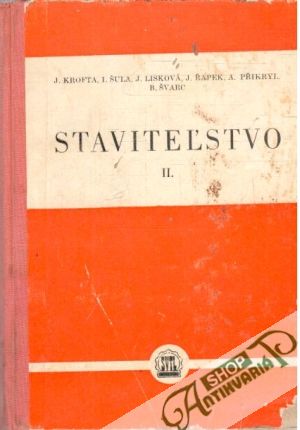 Staviteľstvo II. - Krofta Jiří a kolektív