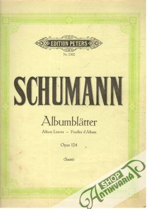 Albumblätter Opus 124 - Schumann Robert
