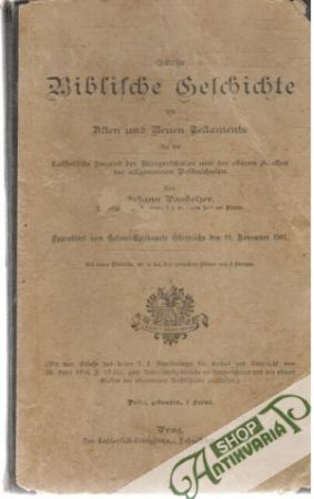 Grosse Biblische Geschichte - Vanholzer Johann