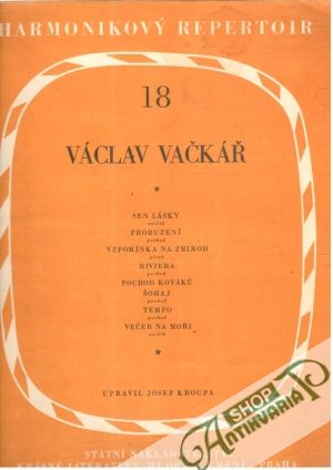 Harmonikový repertoir 18 - Vačkář Václav