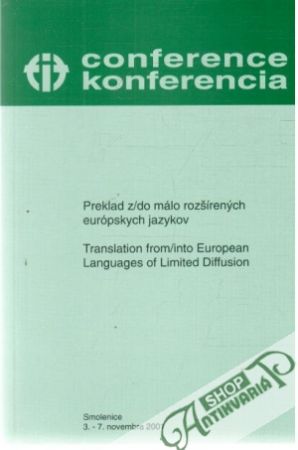 Konferencia - Conference - Smolenice - Kolektív autorov