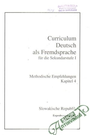 Curriculum Deutsch als Fremdsprache - Kolektív autorov