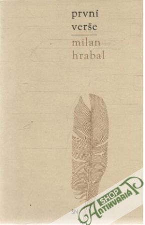 První verše - Hrabal Milan