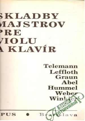 Skladby majstrov pre violu a klavír - Albrecht Jan