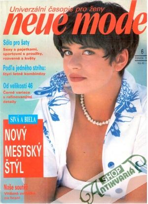 Neue mode 6/1991 - Kolektív autorov