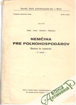 Nemčina pre poľnohospodárov - Habán, Kohút a kolektív