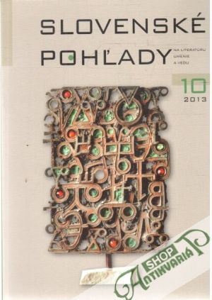 Slovenské pohľady 10/2013 - Bystrík Šikula