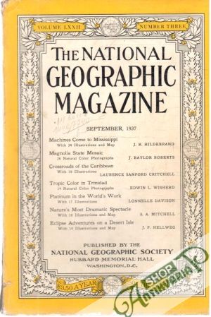 The national geographic magazine 9/1937 - Kolektív autorov