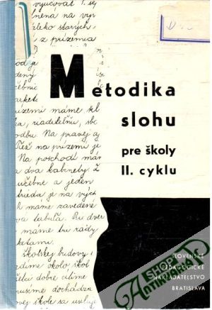 Metodika slohu pre školy II. cyklu - Ballay Jozef