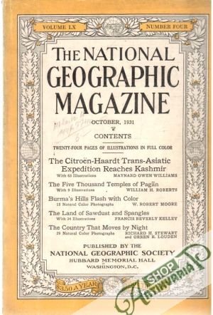 The national geographic magazine 10/1931 - Kolektív autorov