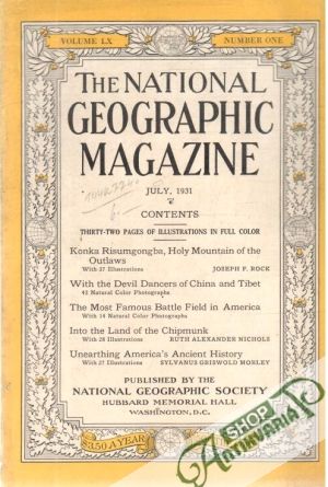 The national geographic magazine 7/1931 - Kolektív autorov