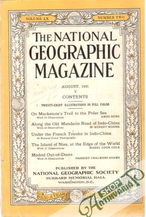 The national geographic magazine 8/1931 - Kolektív autorov