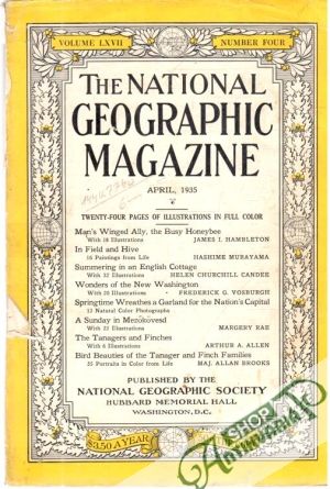 The national geographic magazine 4/1935 - Kolektív autorov