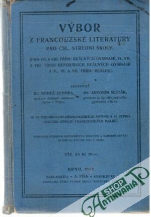 Výbor z francouzské literatury - Tenora B., Šesták A.