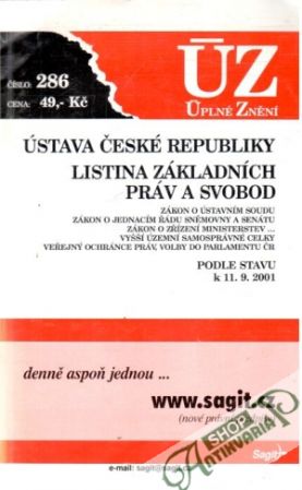 Ústava České republiky listina základních práv a slobod - Kolektív autorov