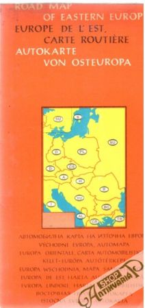 Road map of Eastern Europe - Kolektív autorov