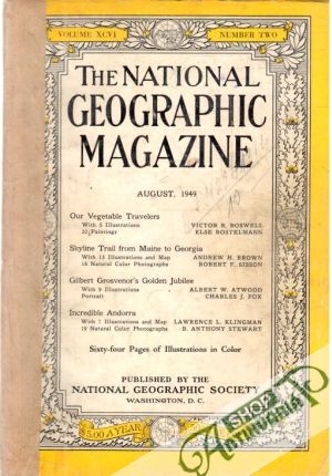 The national geographic magazine 8/1949 - Kolektív autorov
