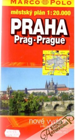 Praha městský plán 1:20.000 - Kolektív autorov