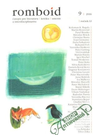 Romboid 9/2016 - Kolektív autorov