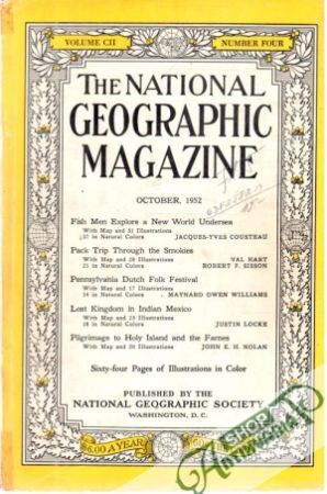 The national geographic magazine 10/1952 - Kolektív autorov