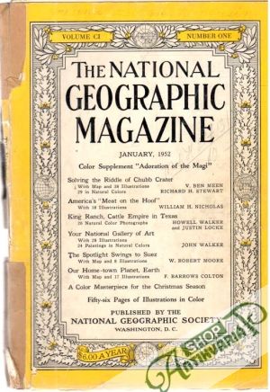 The national geographic magazine 1/1952 - Kolektív autorov
