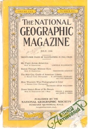 The national geographic magazine 7/1936 - Kolektív autorov