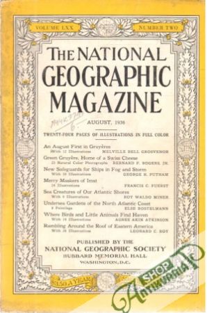 The national geographic magazine 8/1936 - Kolektív autorov