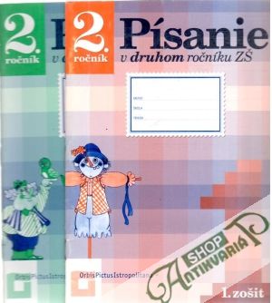Písanie v druhom ročníku ZŠ 1.-2. zošit - Damboráková Viera