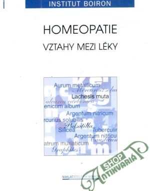 Homeopatie, vztahy mezi léky - Kolektív autorov
