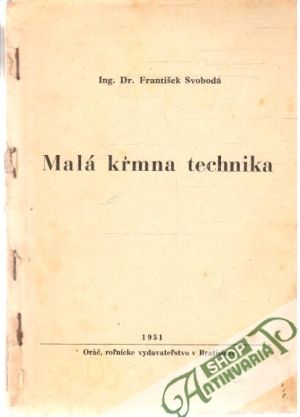 Malá kŕmna technika - Svoboda František