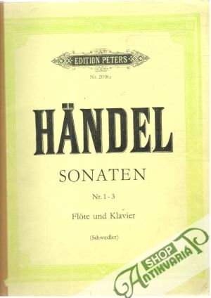 Sonaten Nr. 1-3 - Händel G. F.